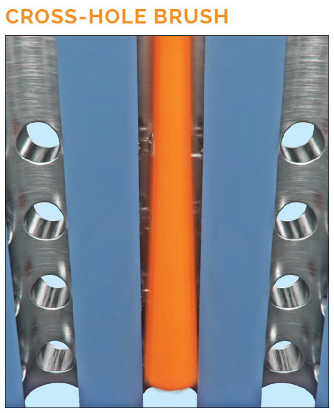 Cross Hole Brush