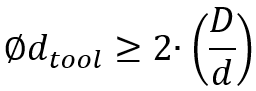 dtool formula